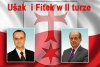 Wyniki wyborów: Ušak  i Fitek w II turze